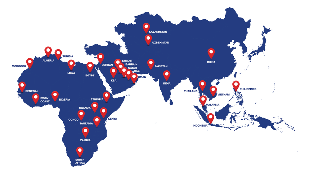 REDA Chemicals Offices and Locations